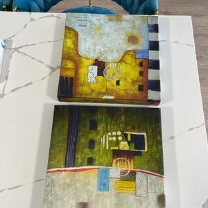 12x12 Art deco wall art